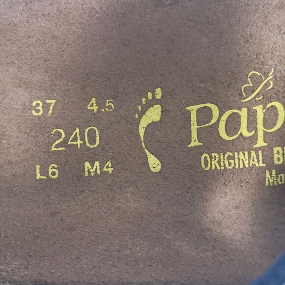 Birkenstock Papillio Ellice 3 Unisex Blue Strap Sandal US Size Wo's 6 Men's 4 - Picture 11 of 11